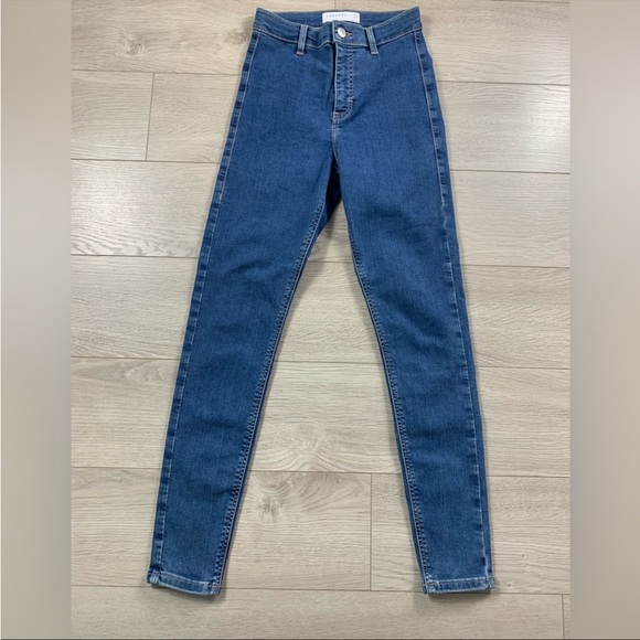 High-Rose TopShop Joni Jeans - 25W - Picture 2 of 9